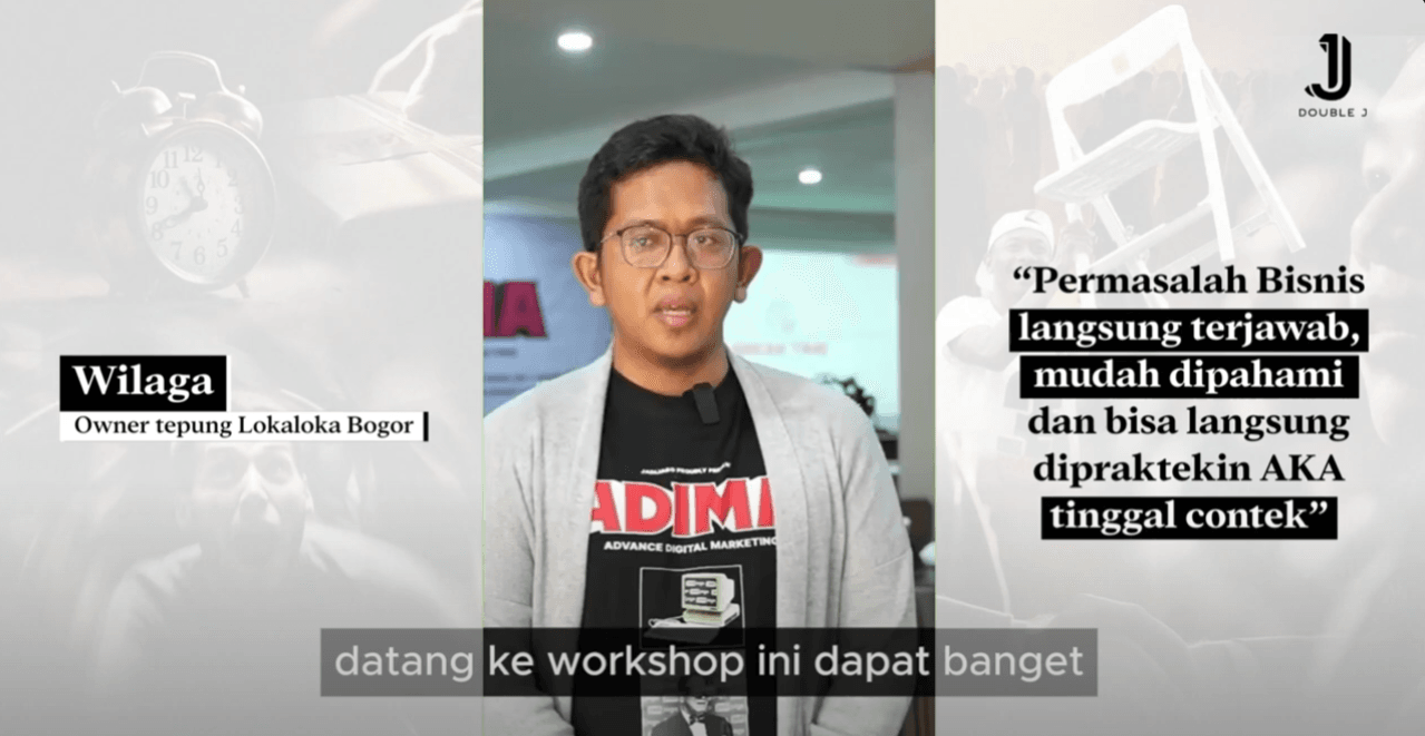 Testimoni video dari Wilaga