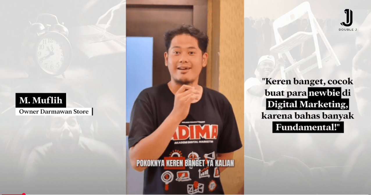 Testimoni video dari Taufik Hidayat
